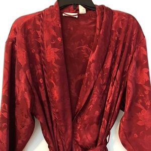 Vintage Victoria’s Secret Gold Label Long Robe - S